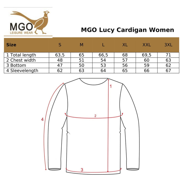 Lucy Men - Outdoor cardigan - Red SC