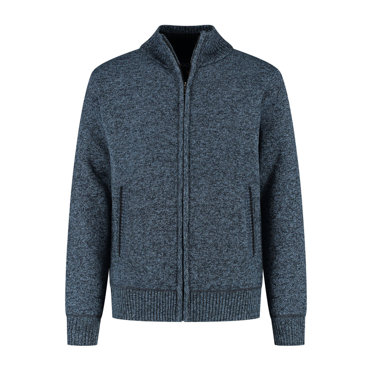 Patrick Men - Outdoor Vest - Fleece - Blue F