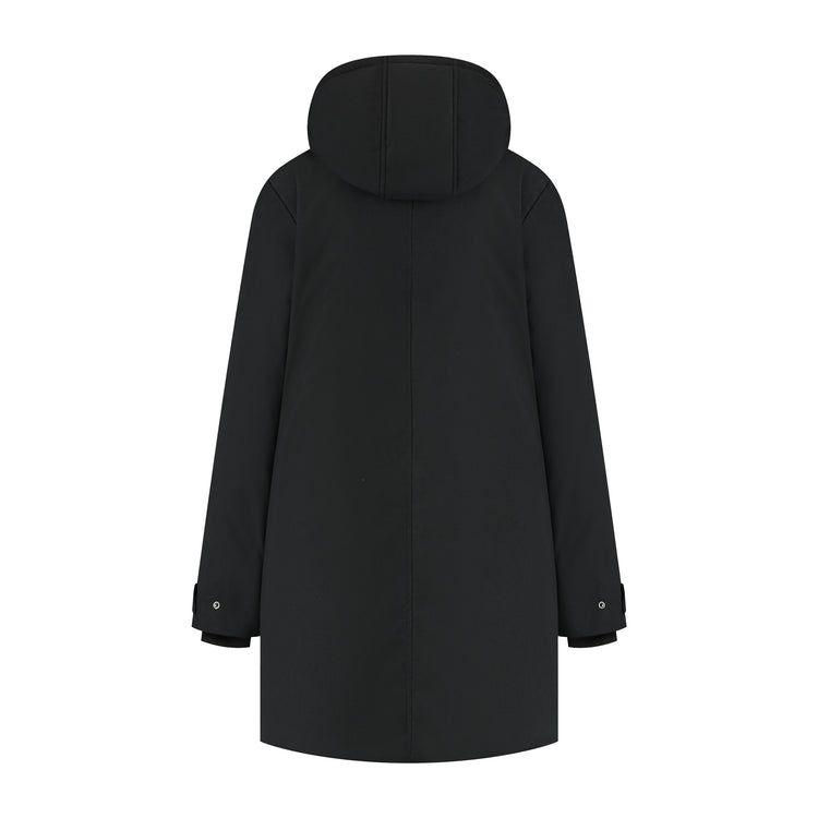 Sarah Women - Mid-Length Winter Coat - Black B