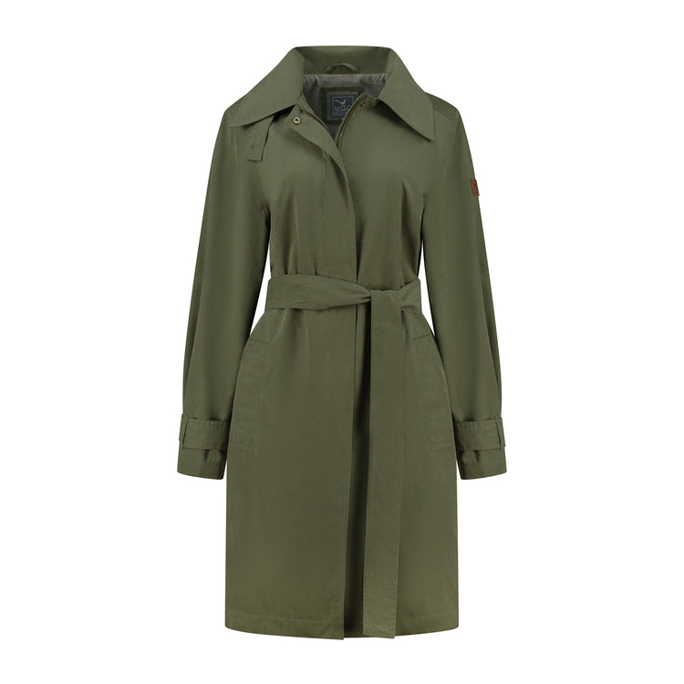 Pippa Women - Hardshell jacket - Waterproof - Olive green F