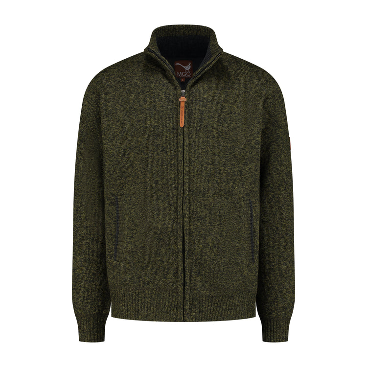 Pine Men - Cardigan - Olive F
