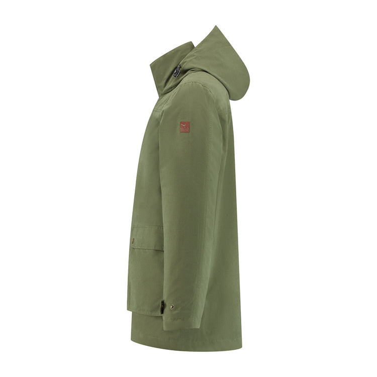 James Men - Hardshell jacket - Waterproof - Olive green L