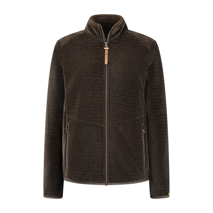 Holly Women - Outdoor Vest - Fleece - Dark Brown F