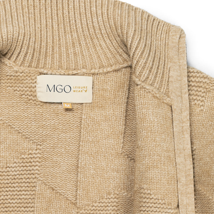 Tamar Women - Cardigan - Coarse knit - Sand DCI