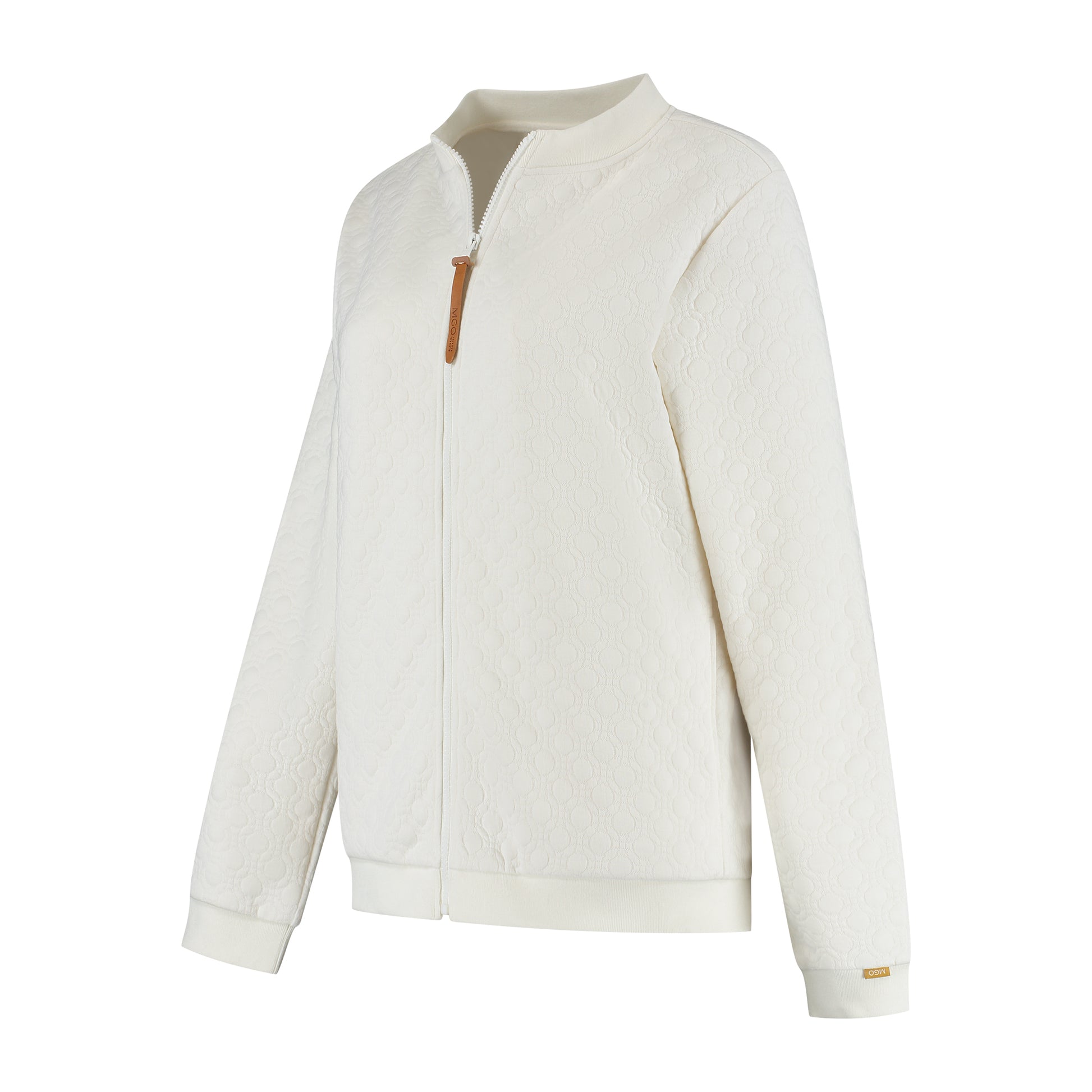 Francis Women - Outdoor cardigan - Fleece lining - Off-white FL