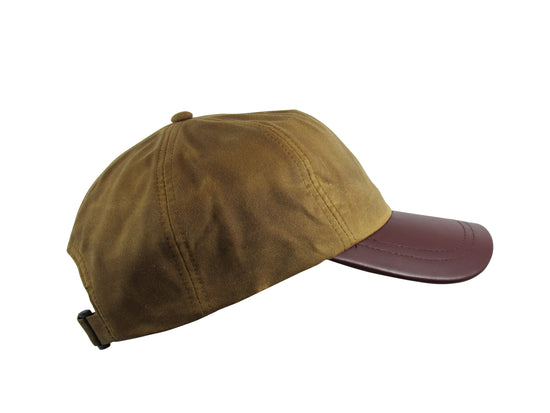 Harry - Wax Baseball Cap - Uni -  Sandstone ACC3