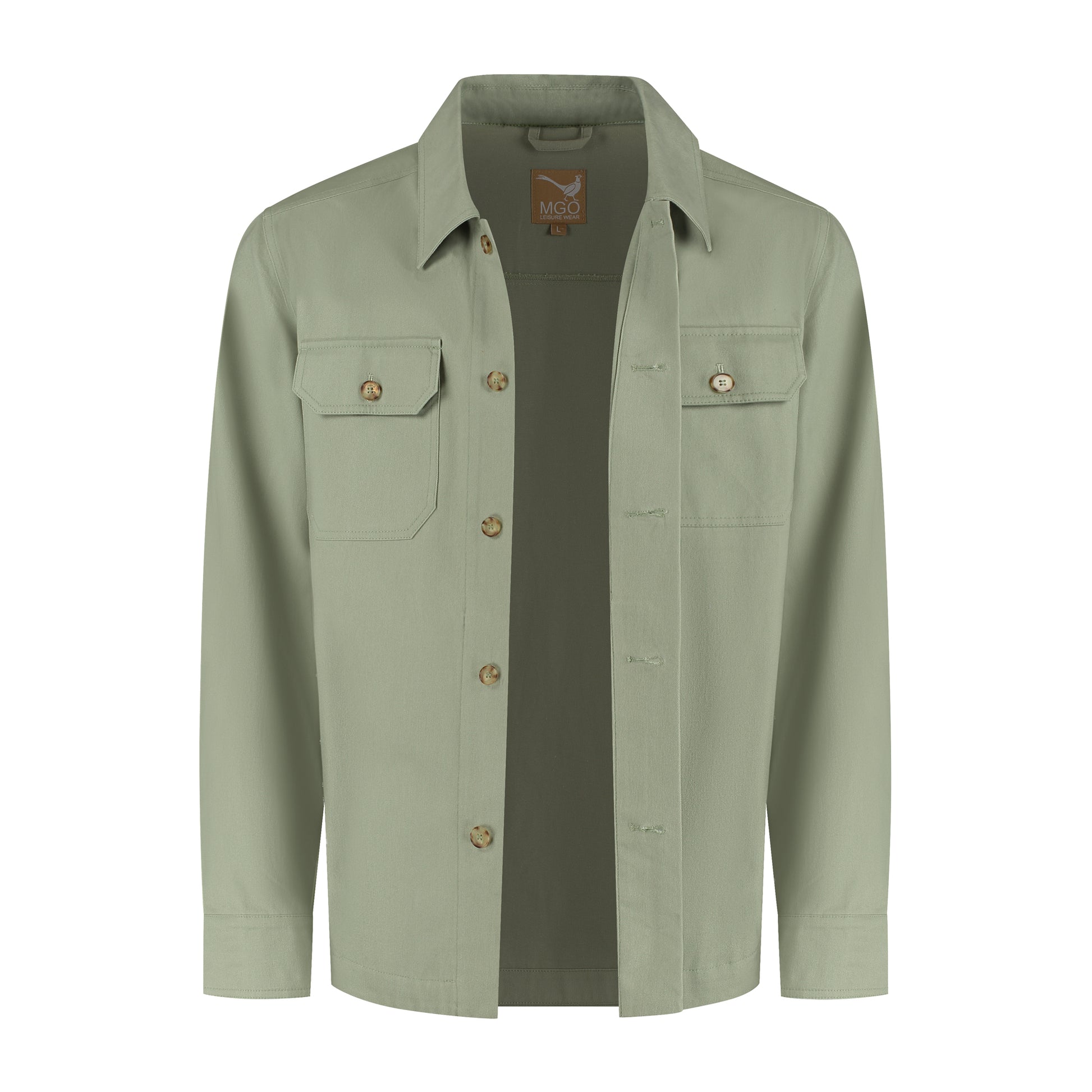 Clifford Men - Over-shirt - Lichtgroen CVO