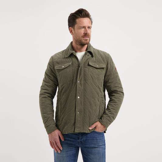 Miles Men - Jacket lightweight - Rib fabric - Green MV