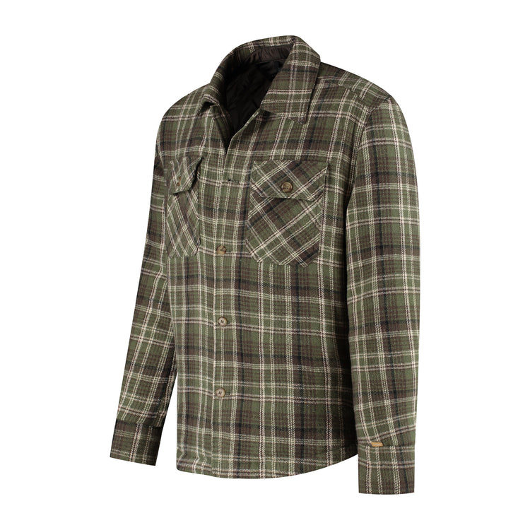 Duke Men - Shacket - Lightweight jacket - Padded shirt - Green FL