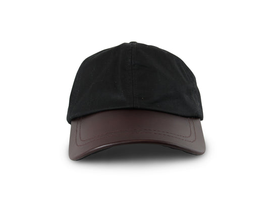 Harry - Wax Baseball Cap - Uni - Black ACC2