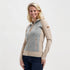 Clara Women - Outdoor cardigan - Fleece lining - Sand MV