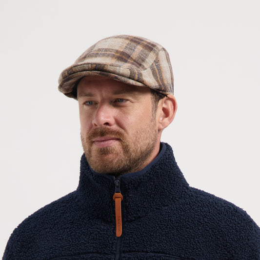 Bodmin Men - Cap - Wool Blend - Brown MV