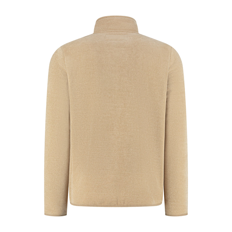 Helmer Men - Outdoor Vest - Fleece - Sand B