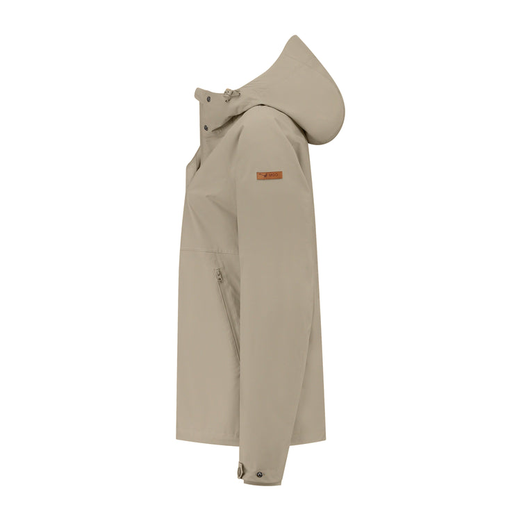 Skylar Women - Hardshell jacket - Waterproof - Taupe L