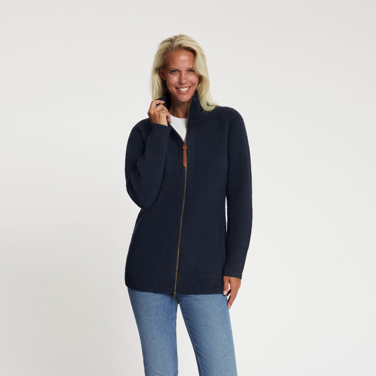 Nia Women - Mid-Length Outdoor Vest - Navy MV2