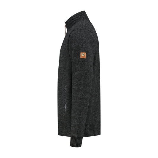 Pine Men - Cardigan - Black L