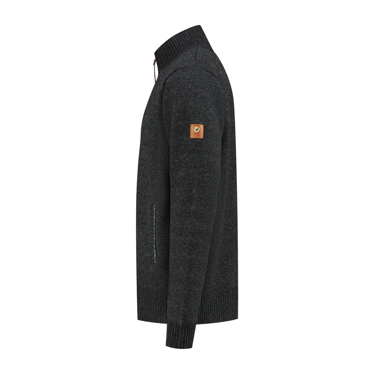 Pine Men - Cardigan - Black L