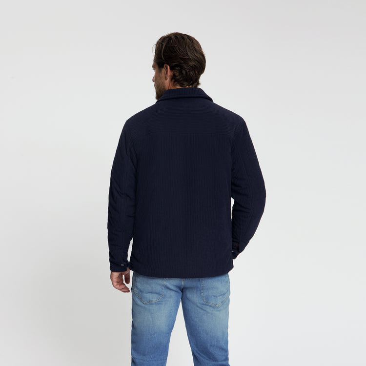 Stan Men - Shacket - Lined Jacket - Navy MV3