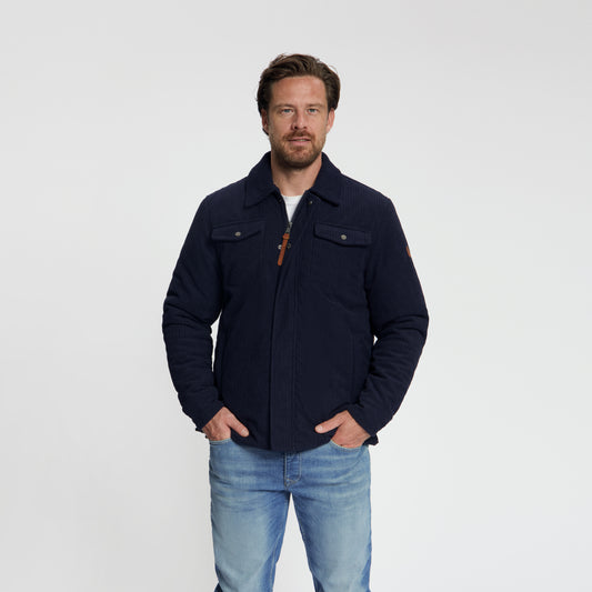 Stan Men - Shacket - Lined Jacket - Navy MV