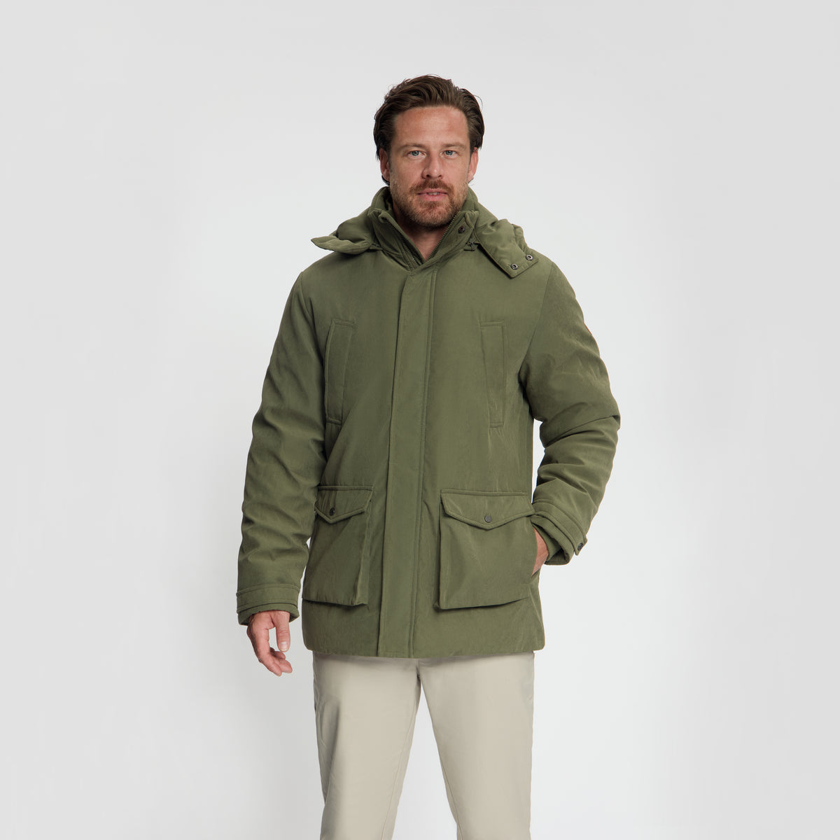Sean Men - Winter Parka - Green MV