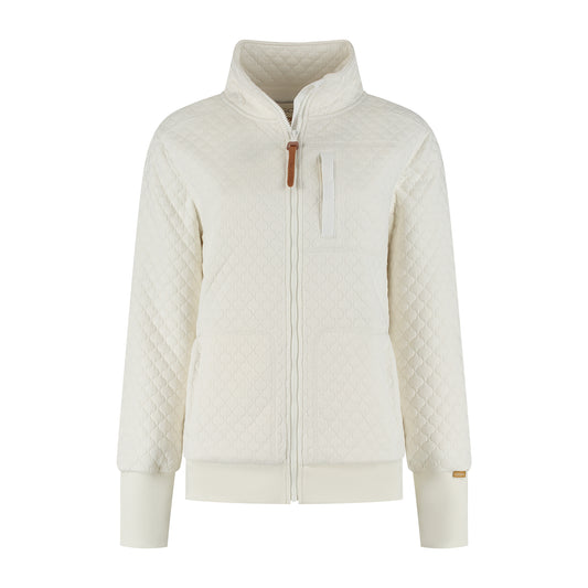 Flo Women - Outdoor cardigan - Off-white F