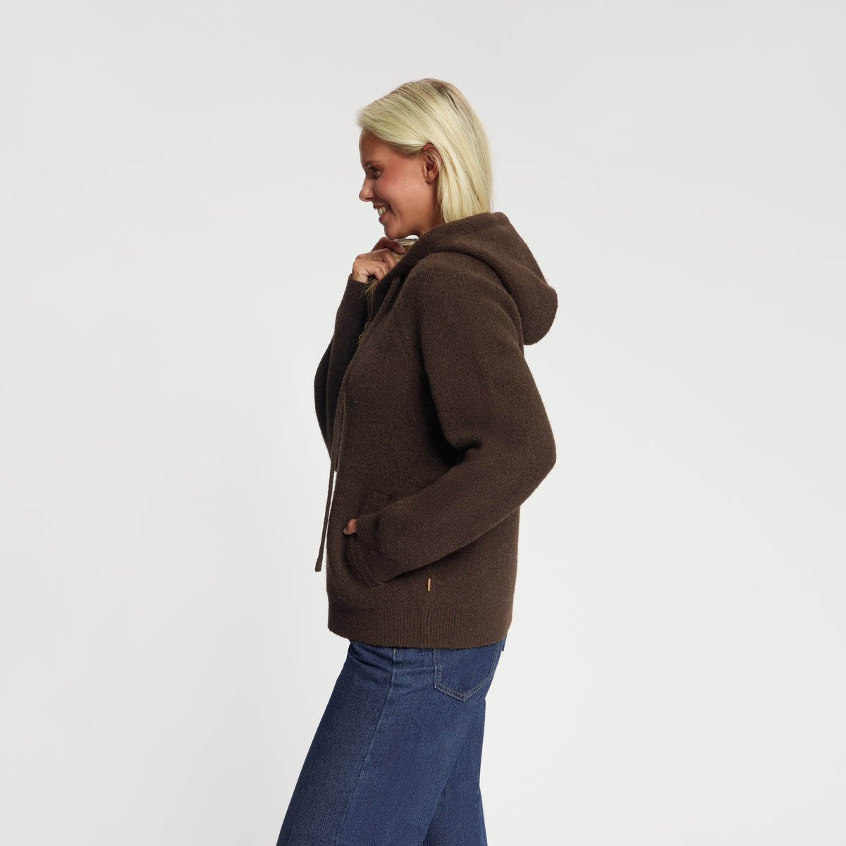 Nele Women - Outdoor Vest - Dark Brown MV3