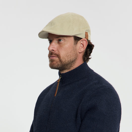 Tay - Unisex Flat Cap - Sand MV2