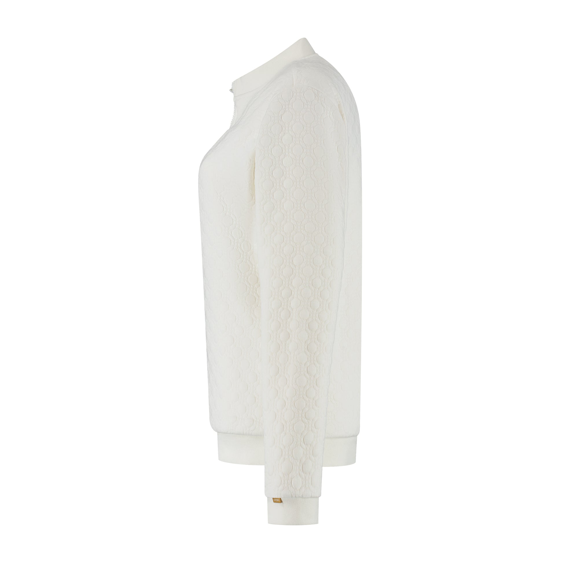 Francis Women - Outdoor cardigan - Fleece lining - Off-white L