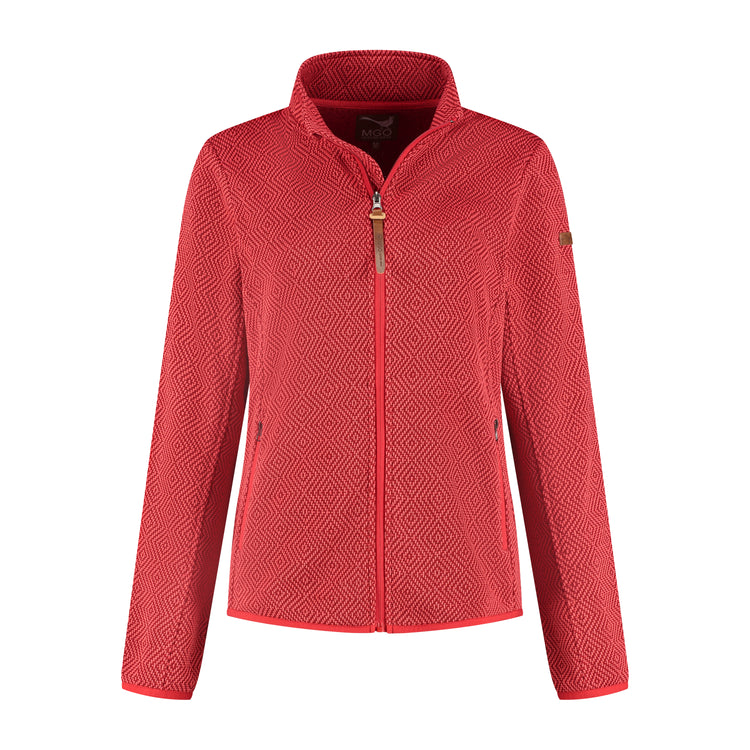 Lucy - Cardigan - Women - Light Red F