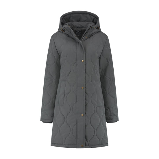 Lauren Women - Winter Coat - Quilted - Antracite F