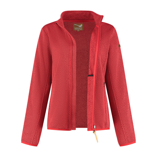 Lucy - Cardigan - Women - Light Red CVO