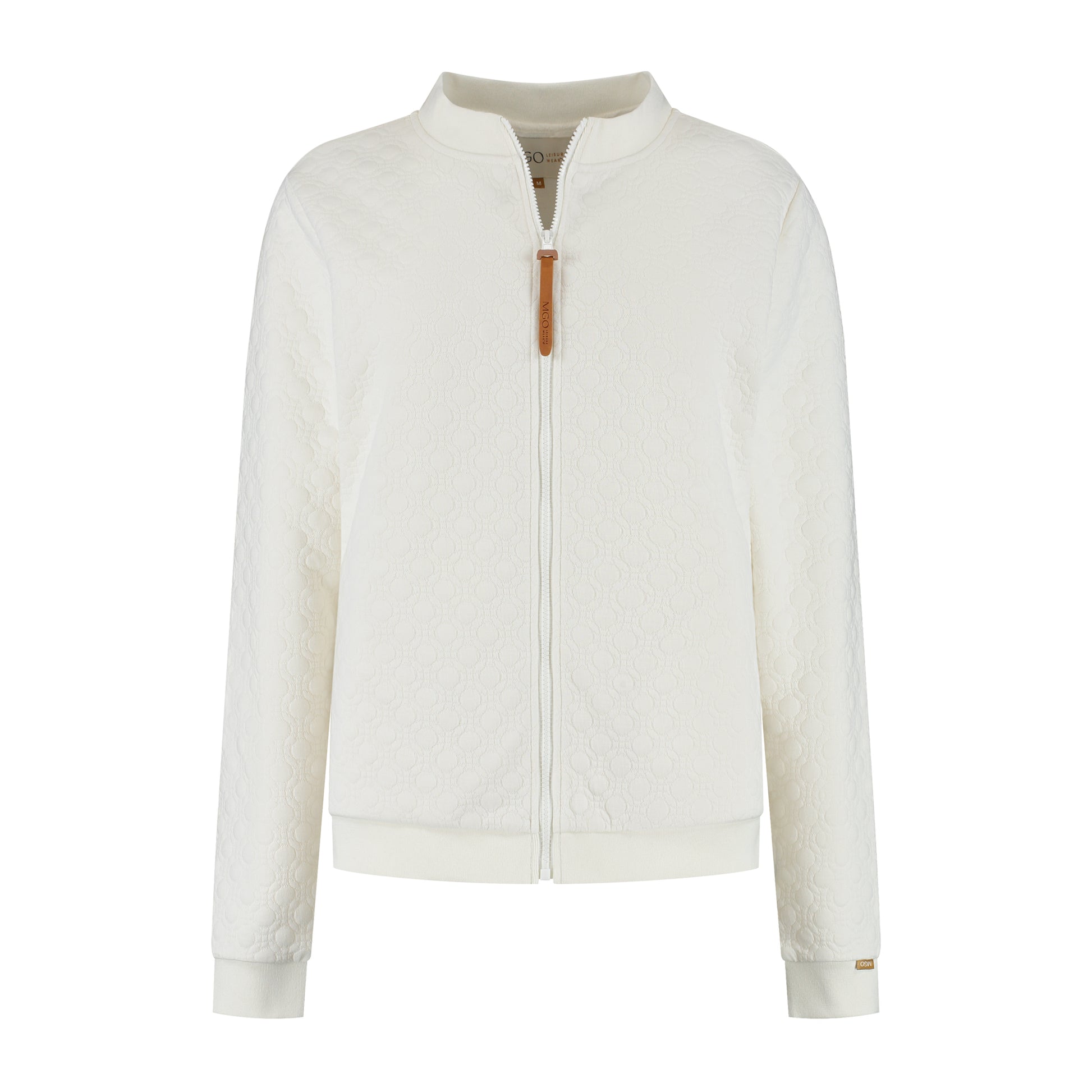 Francis Women - Outdoor cardigan - Fleece lining - Off-white F