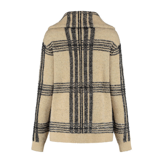 Yana Women - Knitted Outdoor Vest - Sand B