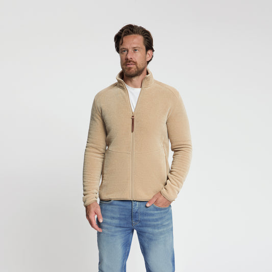 Helmer Men - Outdoor Vest - Fleece - Sand MV
