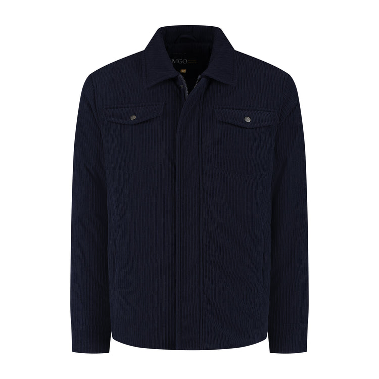 Stan Men - Shacket - Lined Jacket - Navy F