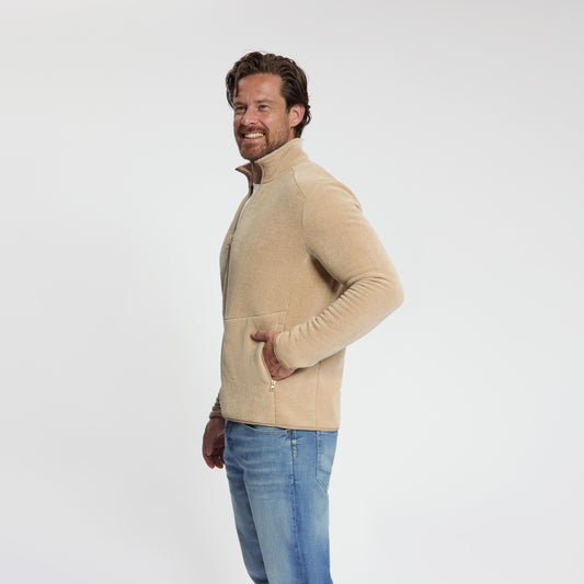 Helmer Men - Outdoor Vest - Fleece - Sand MV2
