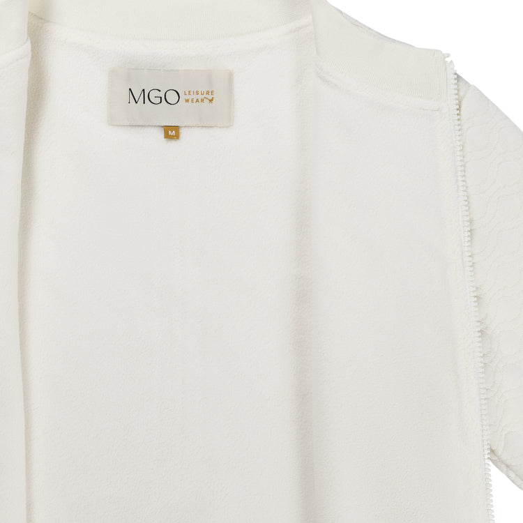 Francis Women - Outdoor cardigan - Fleece lining - Off-white DCI