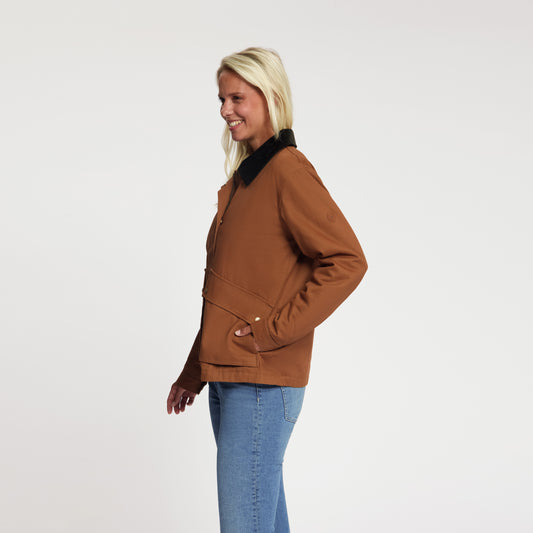 Winnie Women - Barn Jacket - Brown MV2