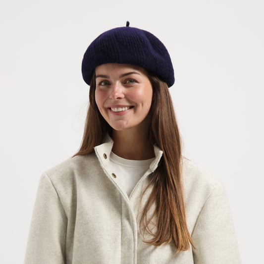 Mabel Women - Beret - Hat - Navy MV