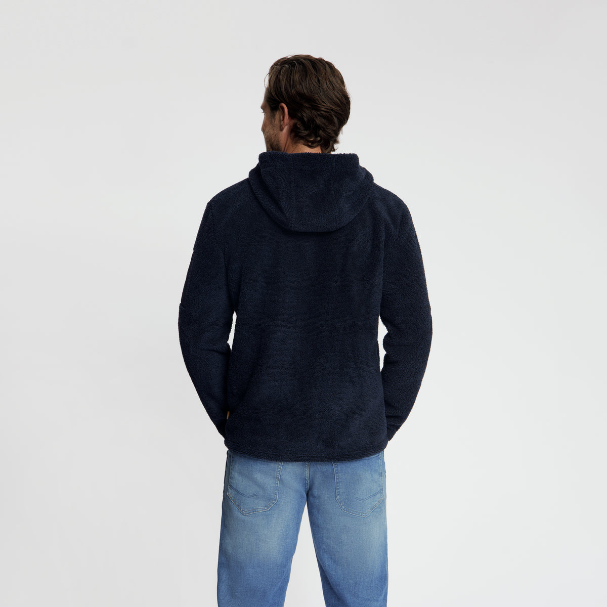 Lucas Men - Outdoor Vest - Teddy - Navy MV3