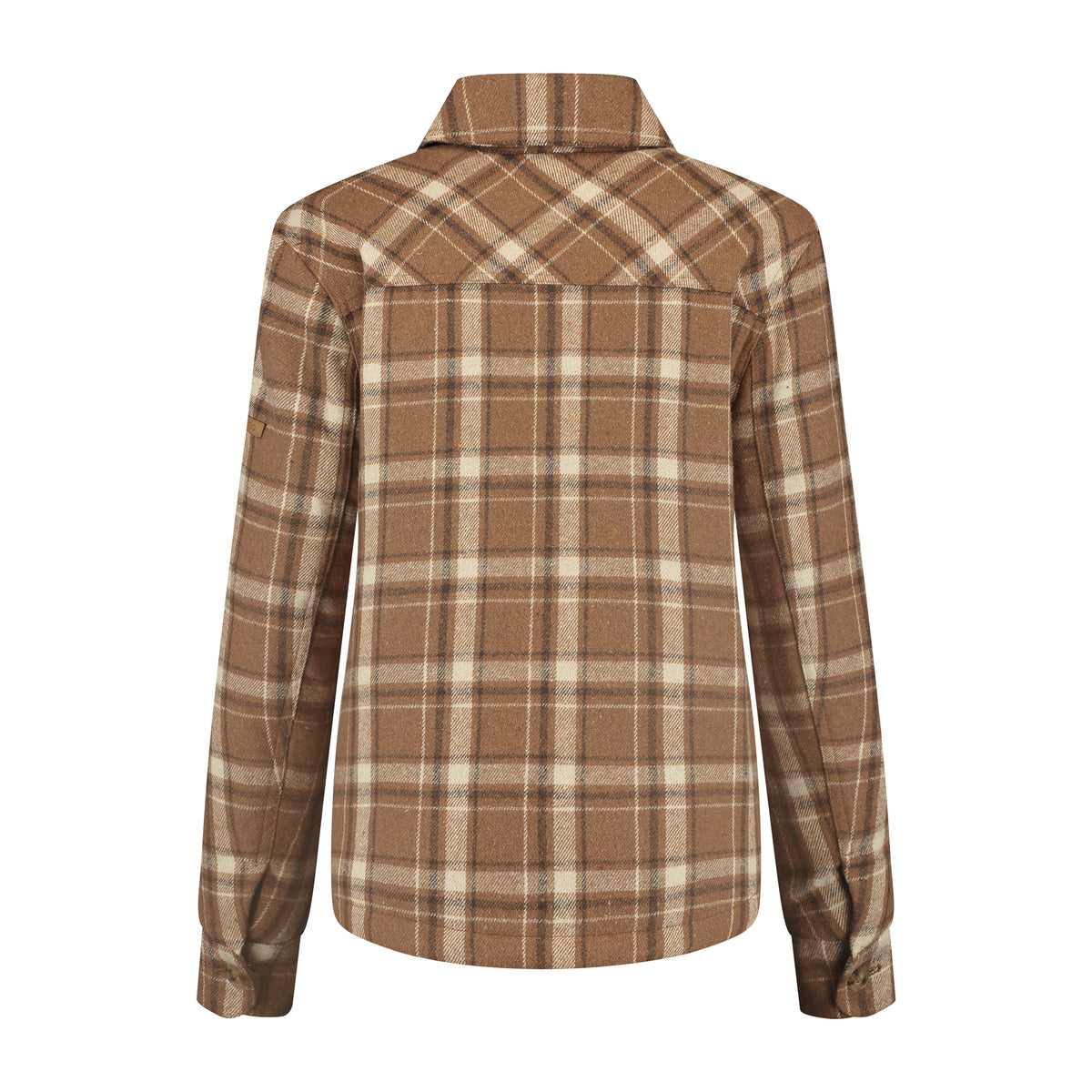 Jessy Women - Quilted Outdoor Vest - Brown B