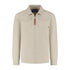 Penn Men - Outdoor cardigan - Fleece lining - Sand F