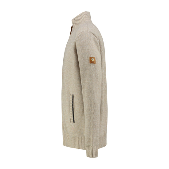 Pine Men - Cardigan - Beige L