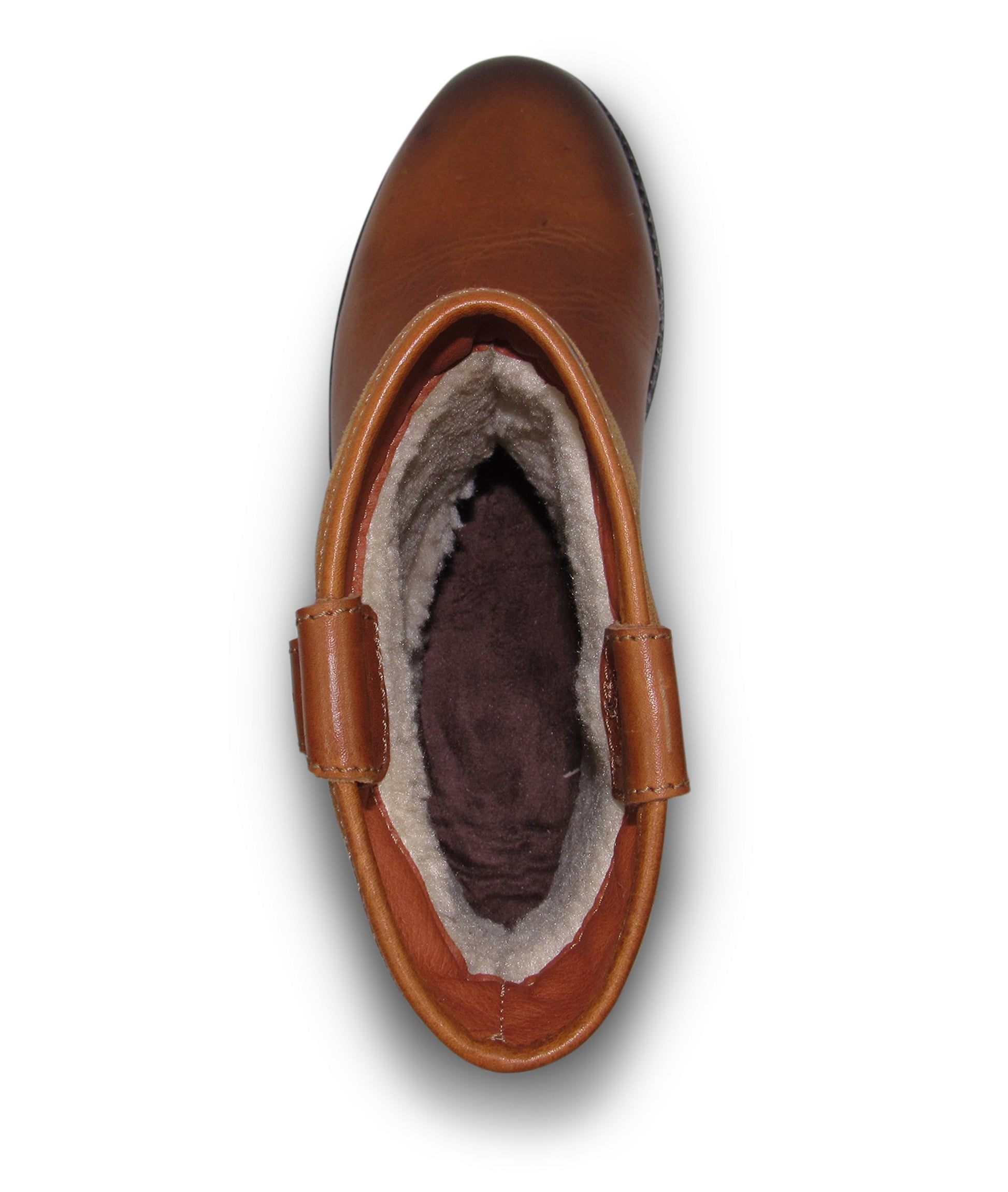 Chop - Wool-lined outdoor boots - Lady - Cognac UPS