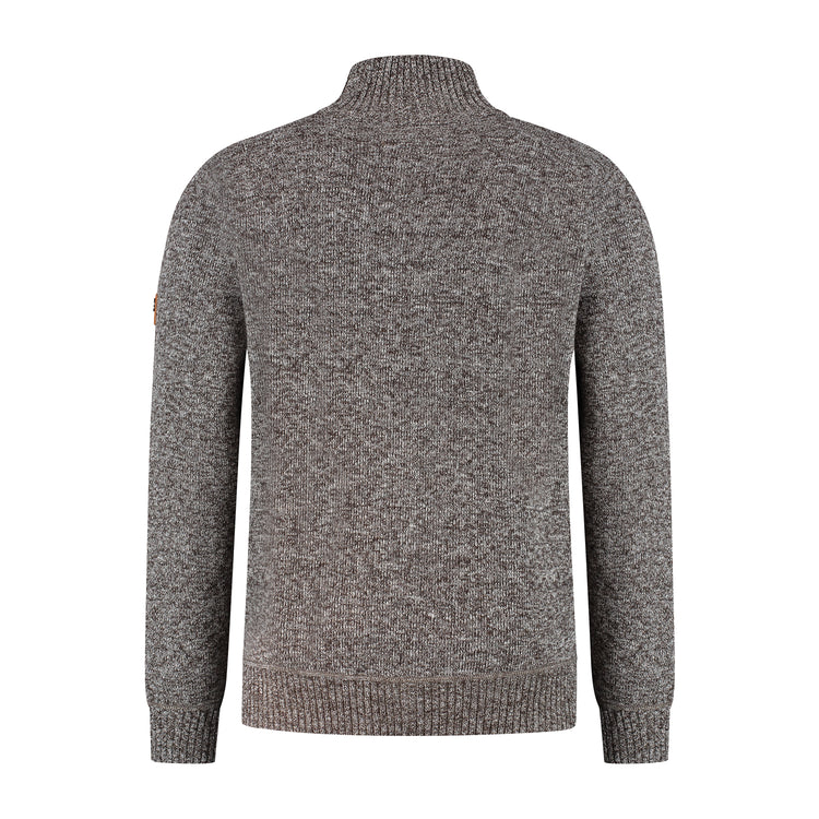 Pine Men - Cardigan - Brown B