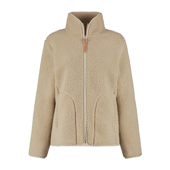 Tara Women - Outdoor Vest - Teddy - Sand F