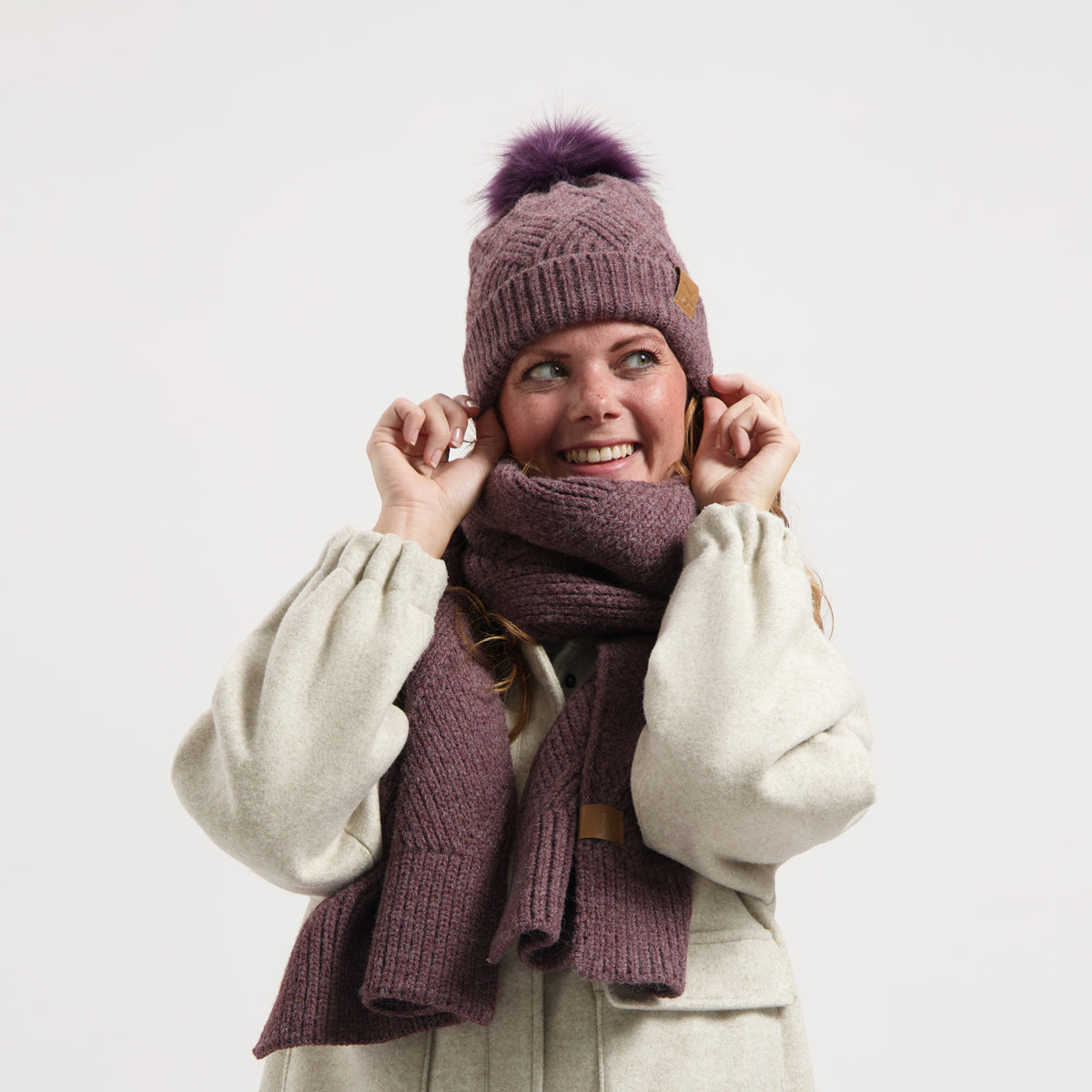 Darcie Women - Beanie - Purple MV
