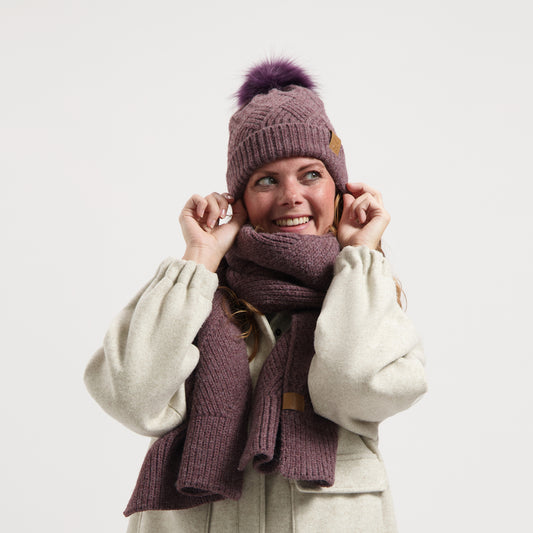 Darcie Women - Beanie - Purple MV