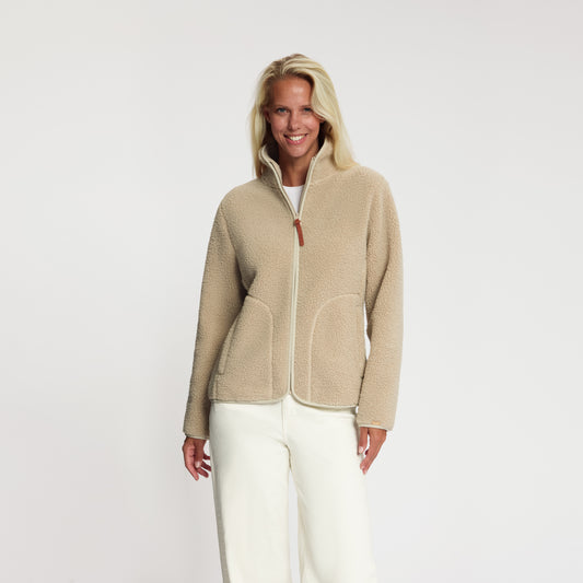 Tara Women - Outdoor Vest - Teddy - Sand MV