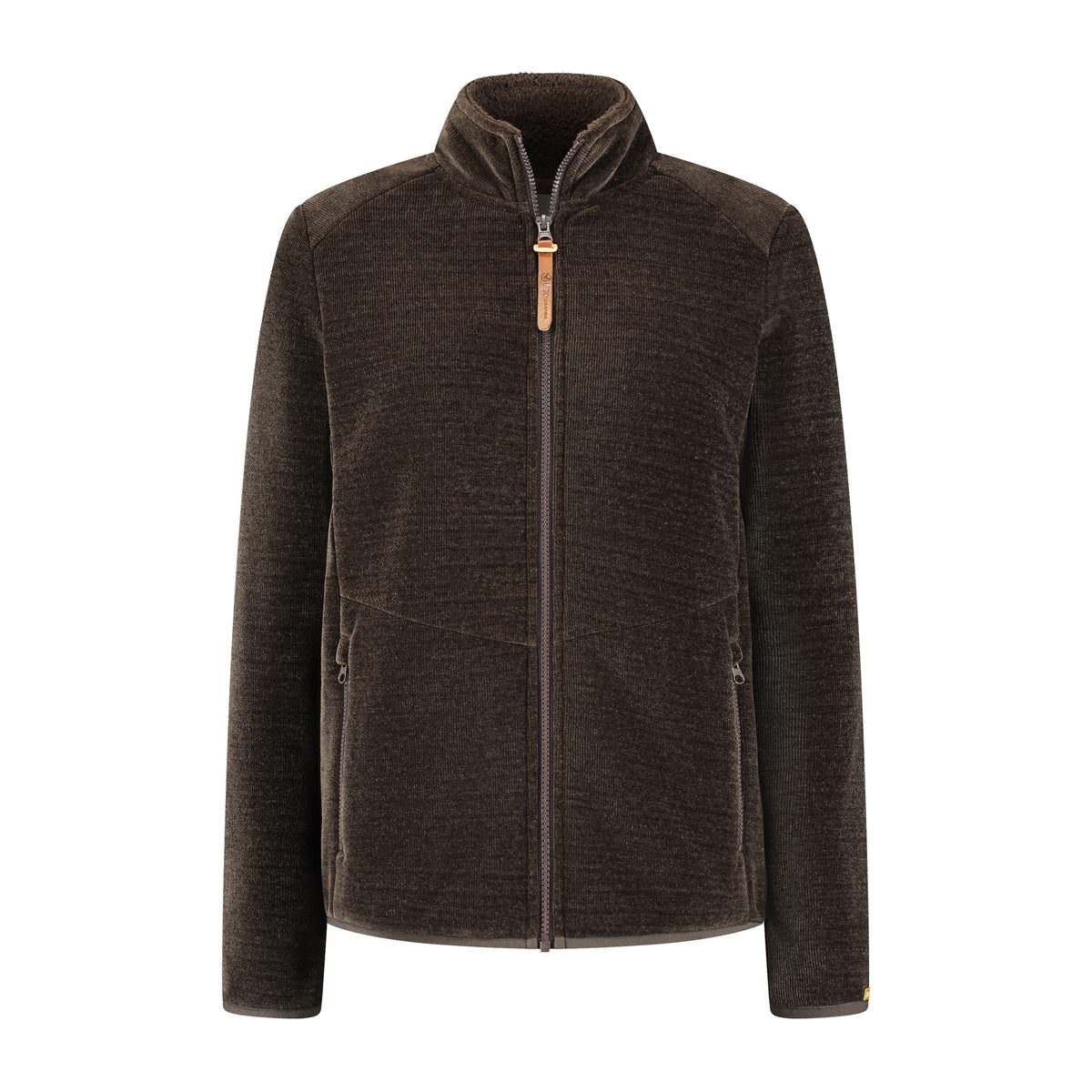 Holly Women - Outdoor Vest - Fleece - Dark Brown F